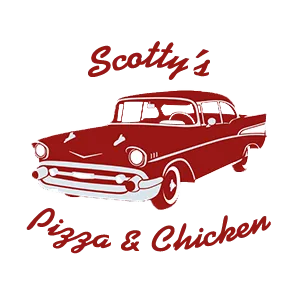 Scotty's Pizza & Chicken round logo